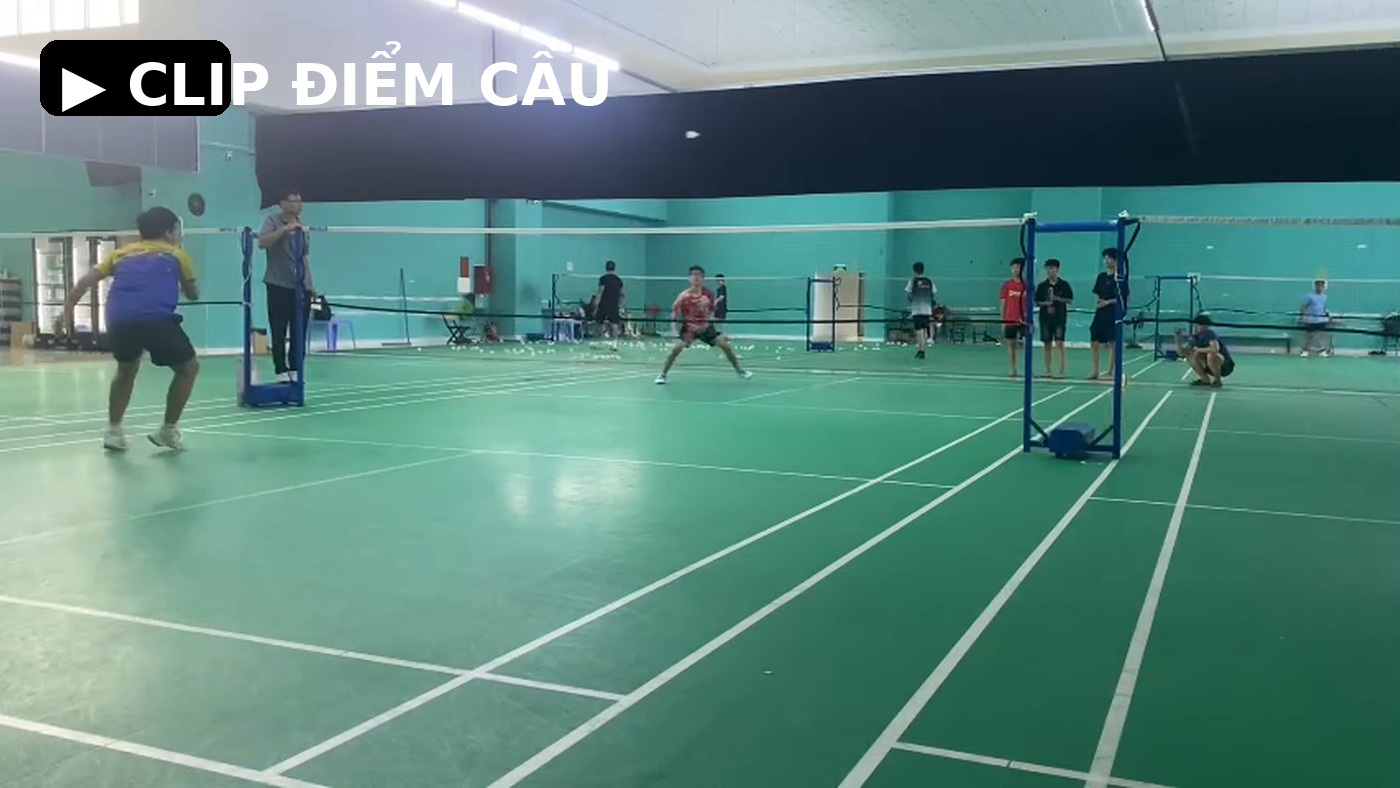 Clip điểm cầu tại Giải Cầu Lông Học Đường TP. Hồ Chí Minh 2026